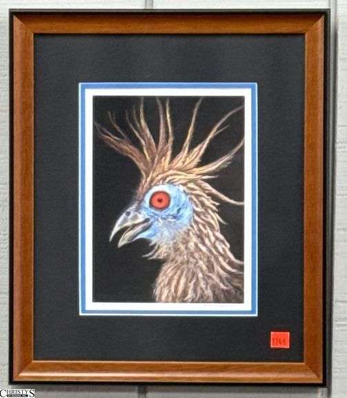 "Wild Hortein" Mary Thompson Signed Print - 13.5" x 16" of frame image