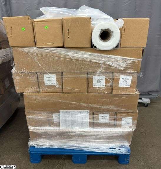 Pallet of 38x100 6 Mil Bags/Roll image