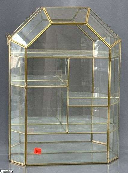 Glass Display Cabinet 19x5x18" Tall image