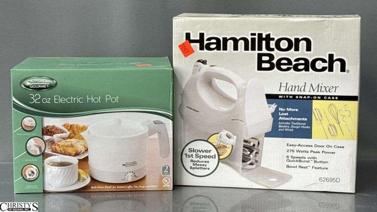 32oz Hot Pot, Hamilton Beach Mixer image
