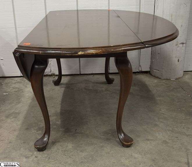 Queen Anne Style Coffee Table - 42" x 16" x 18" - 9" of drop image