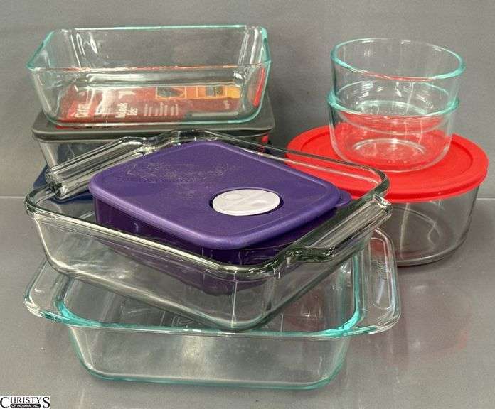 Pyrex Square Bakers, Small Food Storage Containers image