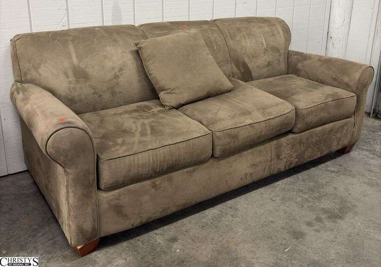 Sealy Upholstered Sleeper Sofa - 80" x 34" x 32" - 17" seat image