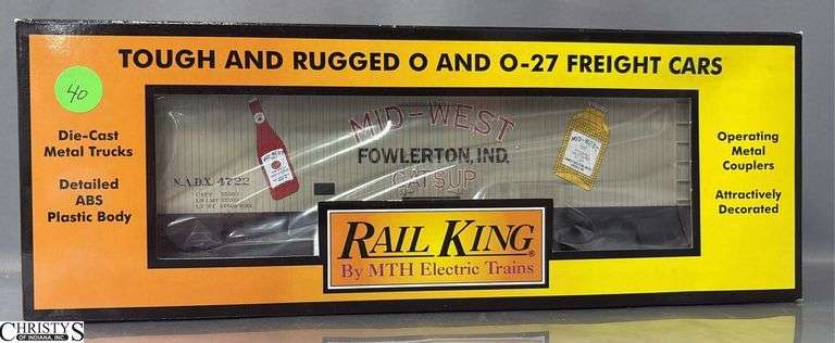 Rail King Mid West Catsup Reefer Car, 30-78102 image