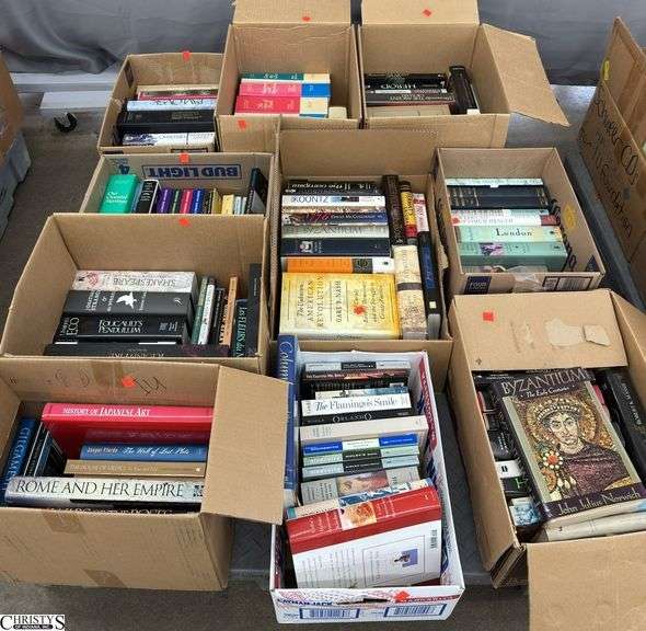 SKID With Assorted Genres Of Books, Paper Back, Hard Covers, Skid Is NOT Included image