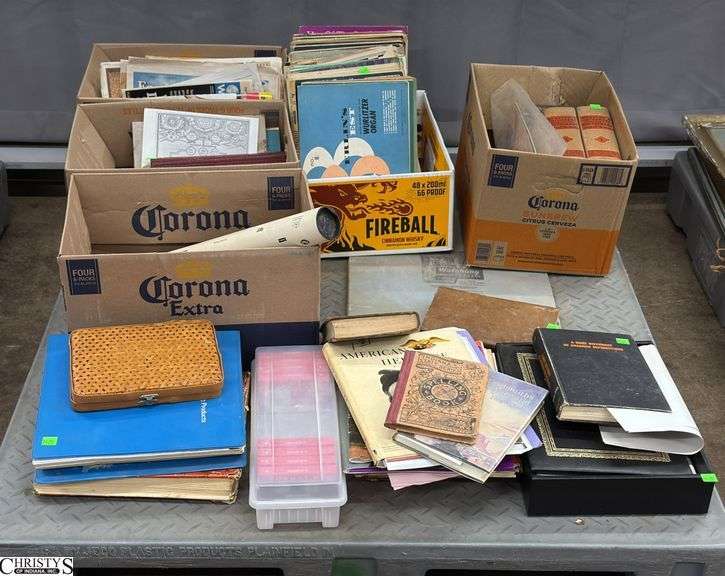 Skid of Sheet Music/Music Books, Books, Paper Materials, Blank Cassettes - May Have Damage Throughout - SKID NOT INCLUDED image