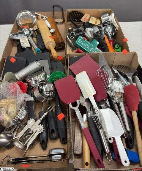 Cooking Utensils, Rolling Pins, Cookie Cutters, Ice Cream Scoops image