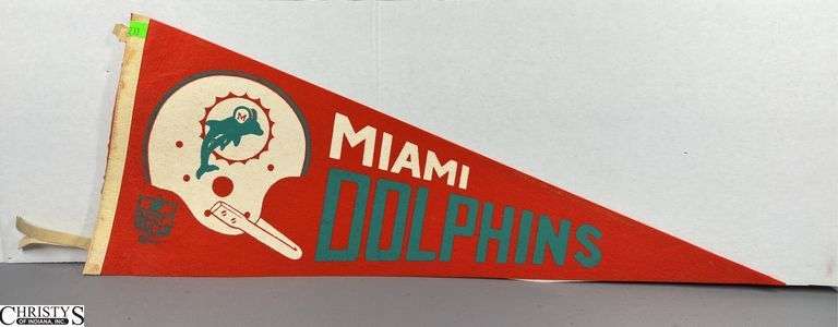 Miami Dolphins NFL Pennant Dated 1967 image