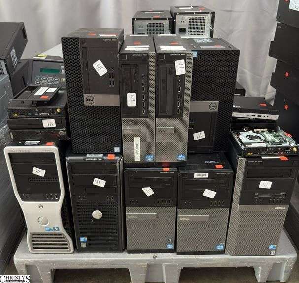 Skid Untested CPU's, Dell, Cooler Master, and Others - Internals Unknown - Untested - SKID NOT INCLUDED image