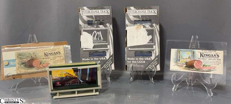Interchange Track Boxes, Billboard Inserts for Model Layouts image