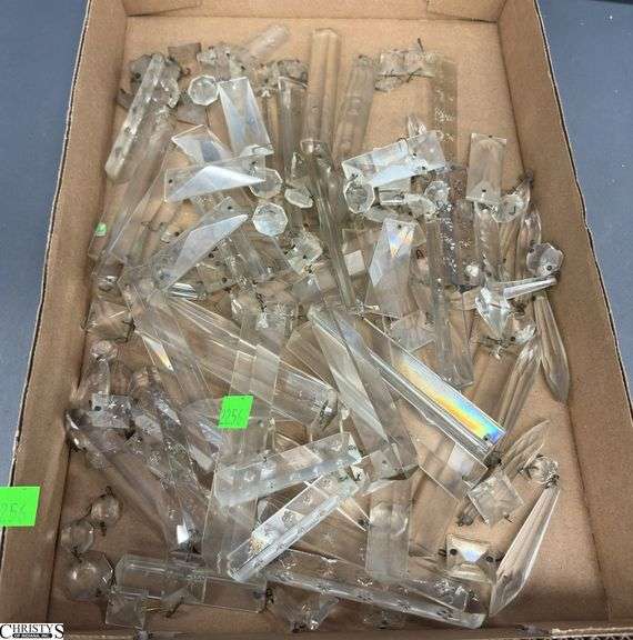 Assorted Chandelier Prisms - 5.5" of longest image