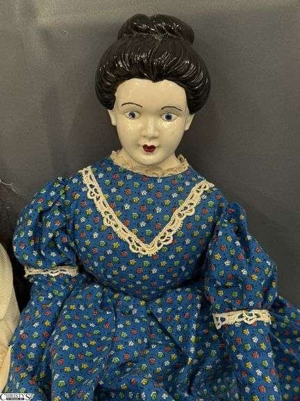 2 Porcelain Dolls, One is Victorian Ashlea Originals