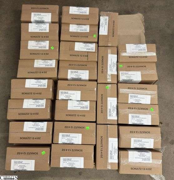 26 Cases of Schultz Cactus Liquid Plant Food, 12 small Boxes in Each Case, Wooden Skid Can Go image