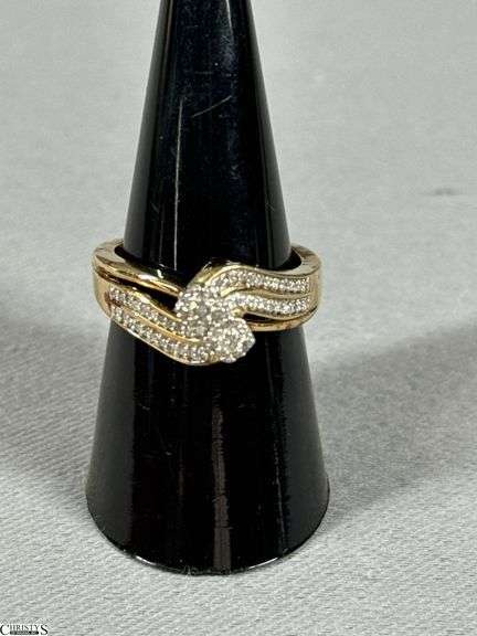 Diamond Ring Marked 925 and JWBR image
