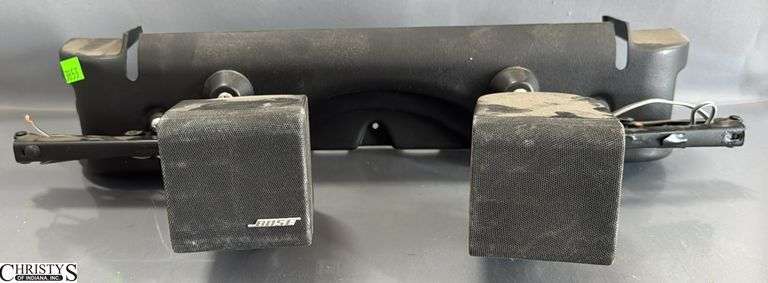 2 Bose Speakers Mounted on Plastic Piece image