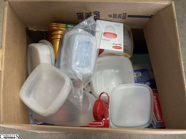 Box of Food Storage Items image