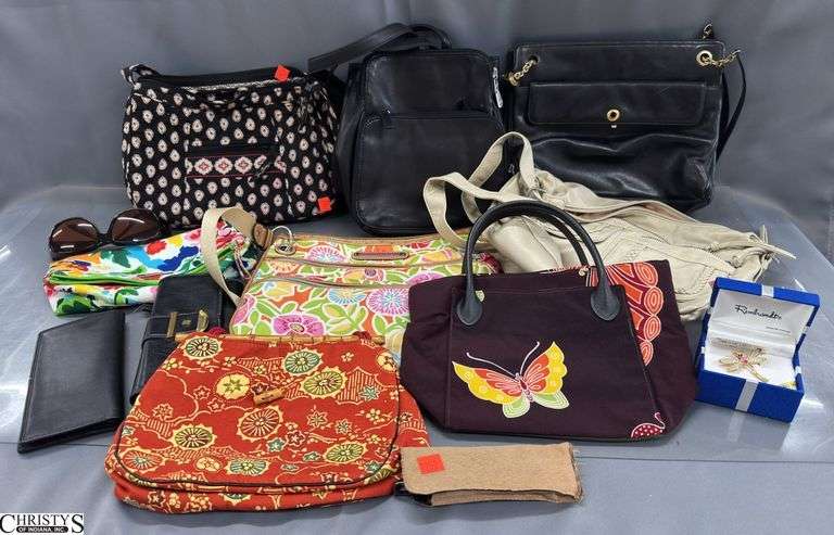 Marked Leather Back Pack, Ladies Handbags, Wallets, Zippered Cases, Vera Bradley, Aigner Wallet image