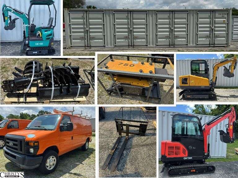 August Vehicles, Equipment, and Local School Surplus Vehicles