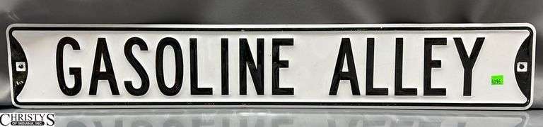 Gasoline Alley Road Sign 36x6" image