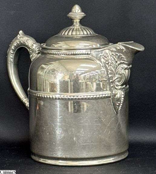 Rochester NY Stamping Co Pewter Pot 8.5" Tall image