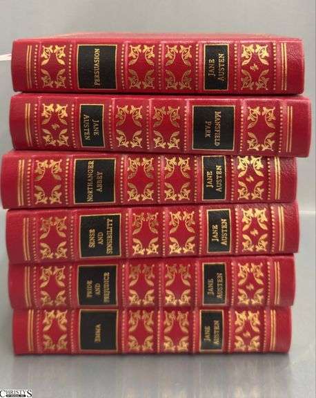 6 Books The Easton Press Jane Austin Novels image