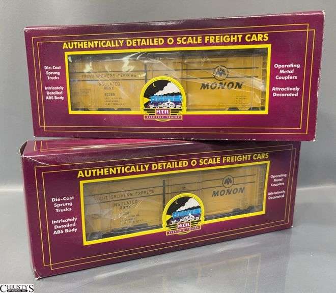 2 MTH Monon Reefer Cars, 20-94285 image