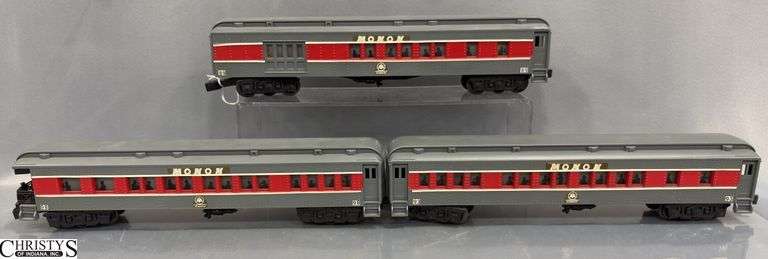 3pcs Monon Passenger Car Set Unboxed image