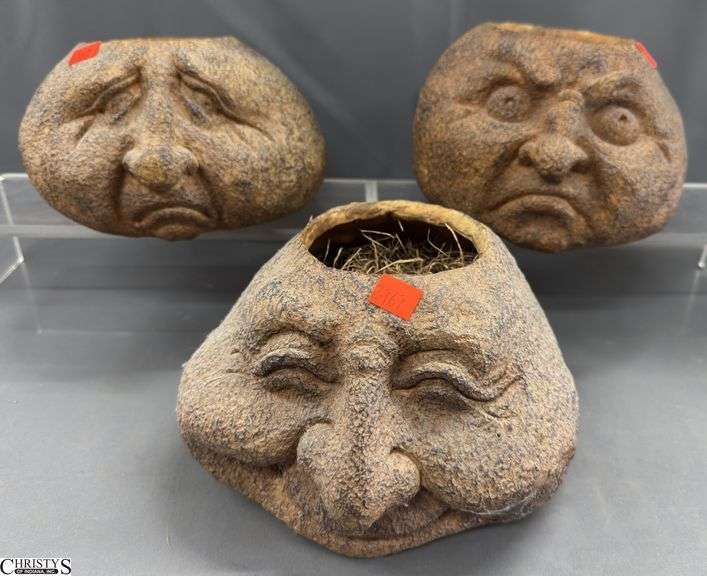 Composite Facial Expressions Planters 8.5"x5" image