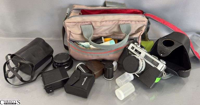 Yashica Vintage Camera, Various Camera Accessories image