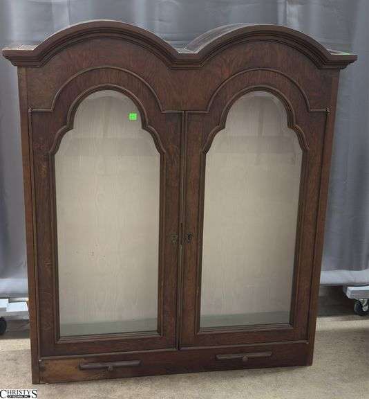 Italian Wood Curio Top - 39" x 9" x 43" image