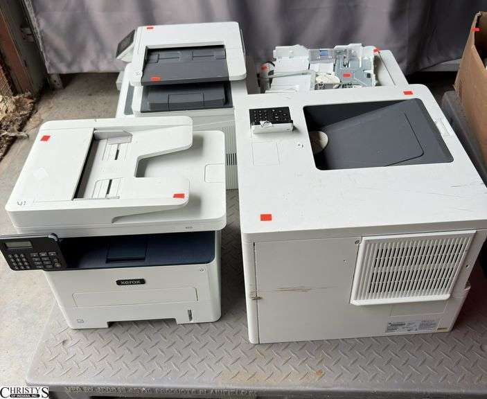 4 Printers, Xerox and HP  - Untested - SKID NOT INCLUDED image