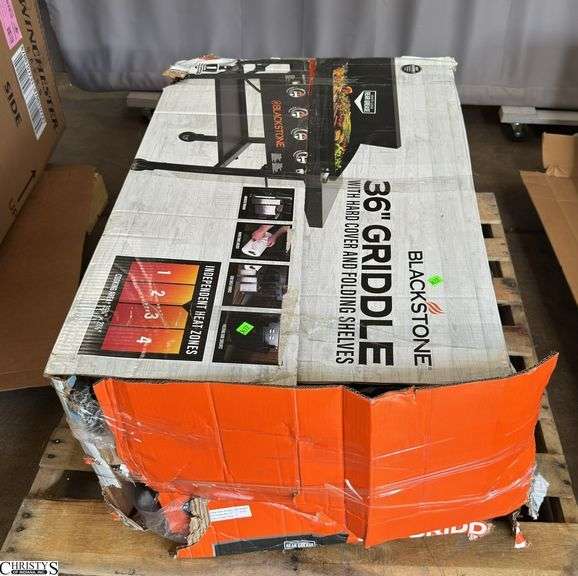 36" Blackstone Griddle Damaged Opened Box Unknow if All Contents Present image