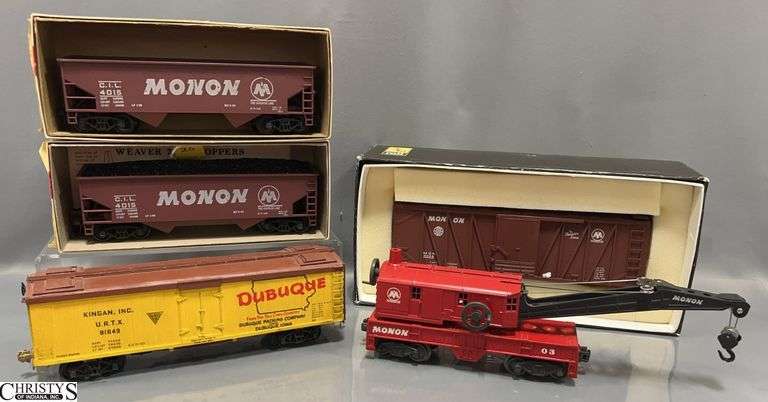 Model Train Cars, Crane image