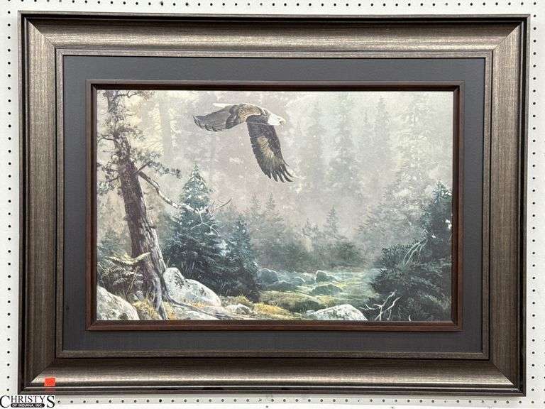 Printed Wall Decor Eagle Motif 40x30 image