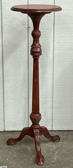 Claw Foot Style Plant Pedestal - 14" x 42" image