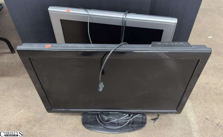 2 Televisions, Sharp and GFM, Largest 32" image