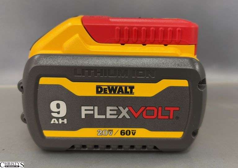 DeWalt Flex Volt Battery 20/60v 9AH, Store Returns Shelf Pulls image