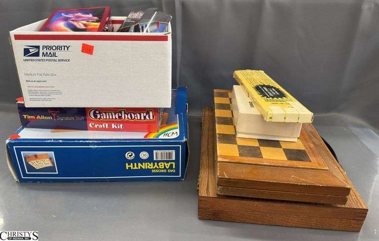 Board Games, Checkers, Micro Kite, Tim Allen Signature Stuff Craft Kit image