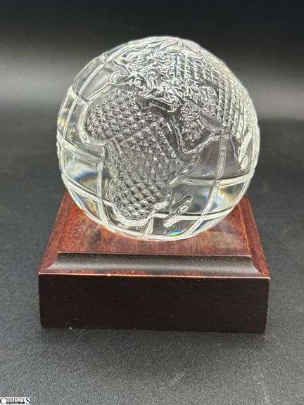 Waterford World Paper Weight 4" image
