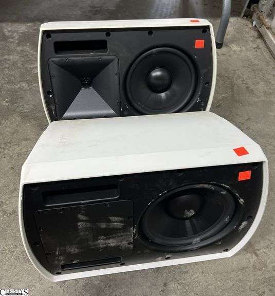 2 Klipsch Wall Mount Speakers - Untested - 12" x 12" x 16" of each image