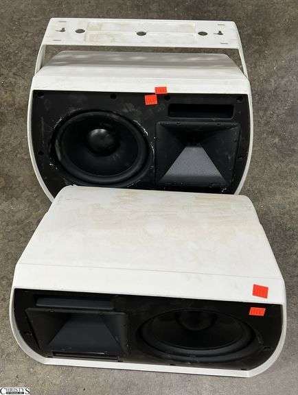 2 Klipsch Wall Mount Speakers - Untested - 12" x 12" x 16" of each image