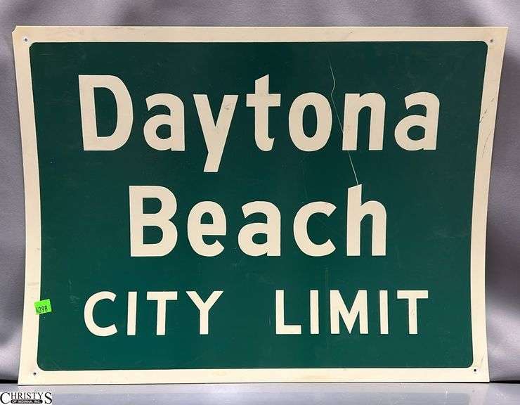 Daytona City Beach City Limit 24x18" image