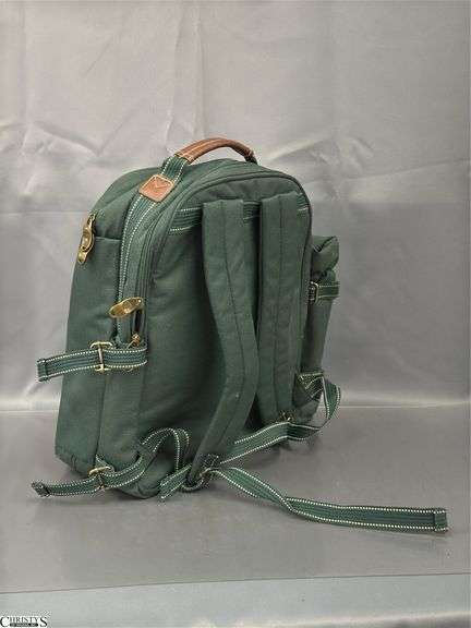 Holiday Cookie Tray, Crock, Green Wine Picnic Back Pack