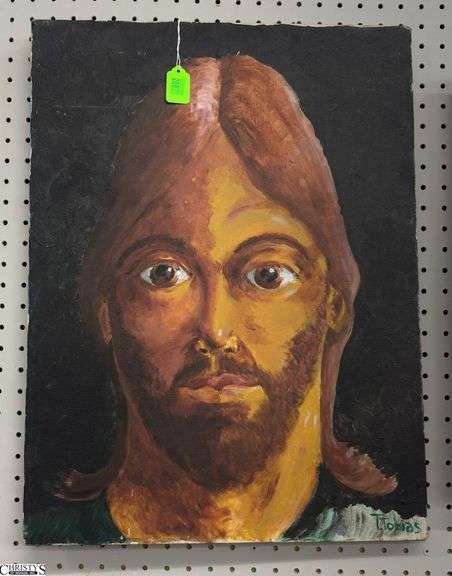 T. Tobias Oil on Canvas Male Portrait - 18" x 24" image
