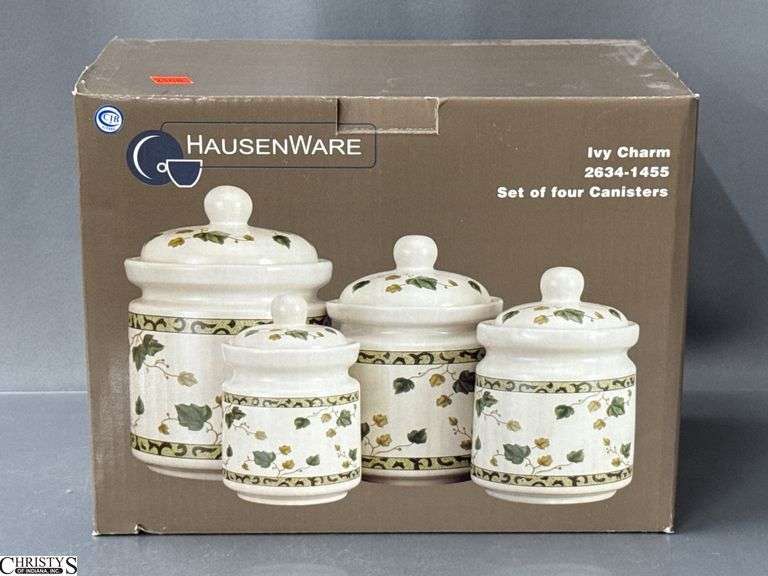 Hausen Ware 4pcs Canister Set image