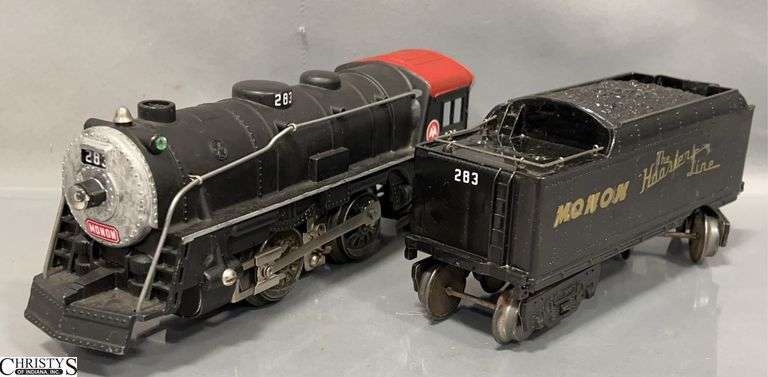 Marx 2-4-2 Engine 283 With Coal Car image