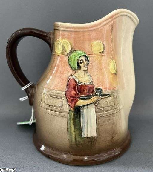 Royal Doulton Pitcher D5835, Measures 6" image