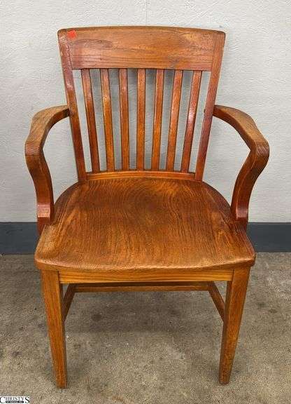 Wooden Chair 24x20x35" Tall To Back 18" Seat image