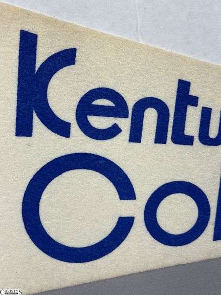 Vintage Kentucky Colonels ABA Basketball Pennant