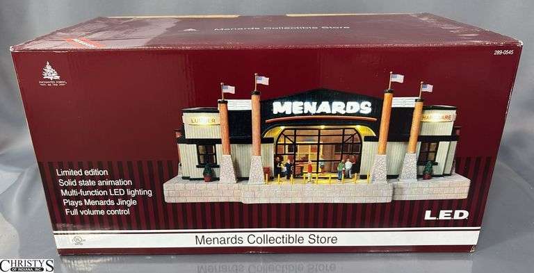 Menards LED Limited Edition Solid State Animation with Menards Jingle In Box image